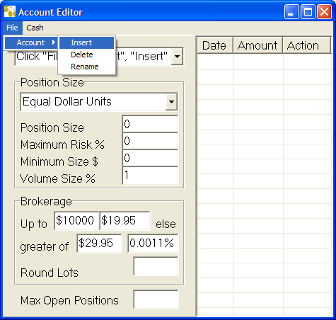 <?php echo $sv ?> ~ Inserting an account